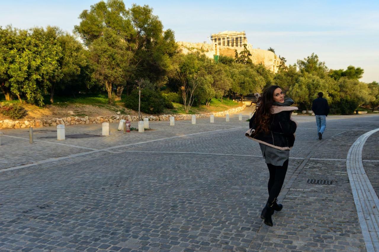 Acropolis Area 5 Minutes To The Museum And Metro Lejlighed Athen Eksteriør billede
