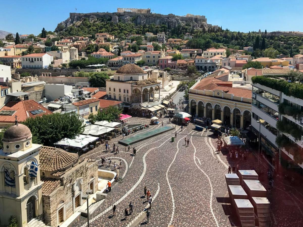 Acropolis Area 5 Minutes To The Museum And Metro Lejlighed Athen Eksteriør billede